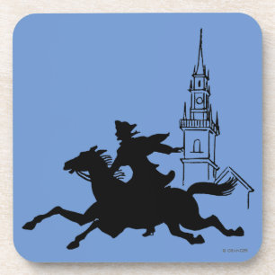 Posavasos El paseo de Paul Revere