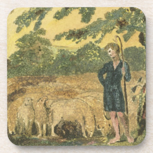 Posavasos El pastor, de "canciones de la inocencia", 1789