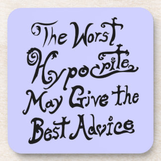 Posavasos El peor hipócrita