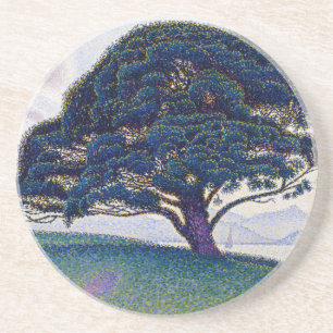 Posavasos El Pino Bonaventure, Pintura al Óleo, Paul Signac