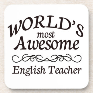 Posavasos El profesor de inglés más impresionante del mund