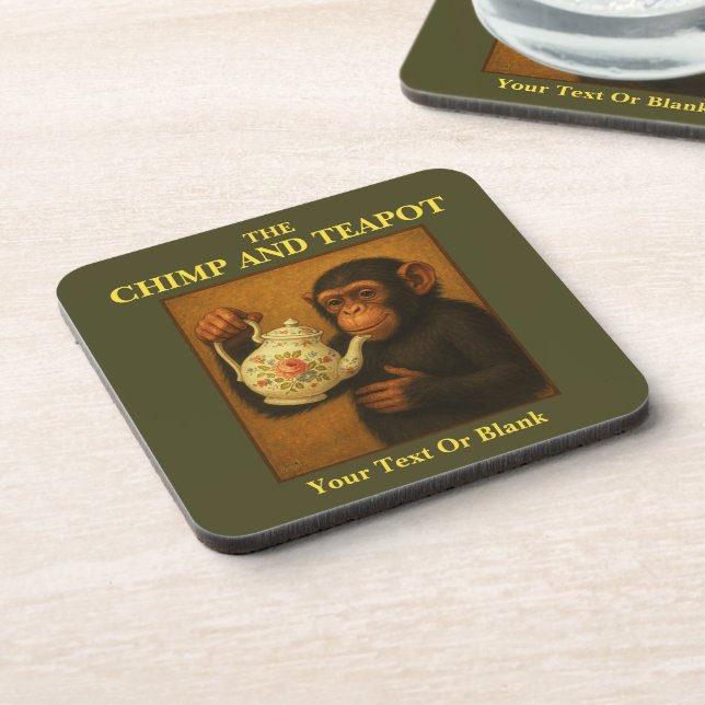 Posavasos El Pub Chimp Y Teapot (Lado Izquierdo)