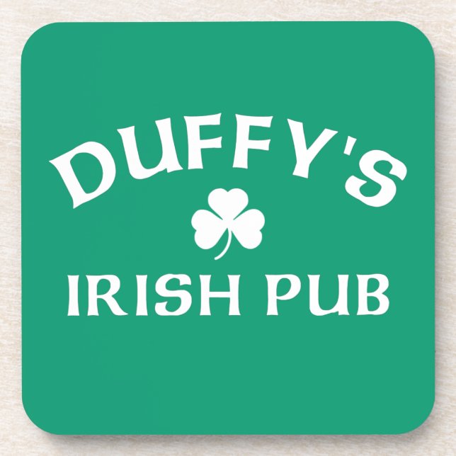Posavasos El pub irlandés de Duffy (Frente)