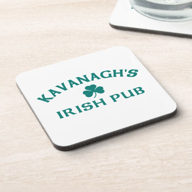 Posavasos El pub irlandés de Kavanagh (Lado Izquierdo)