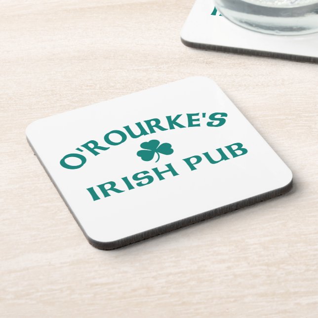 Posavasos El pub irlandés de O'Rourke (Lado Izquierdo)