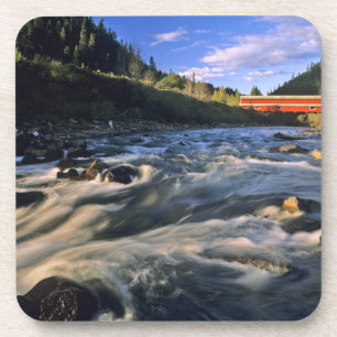 Posavasos El puente cubierto por la oficina más largo de Or