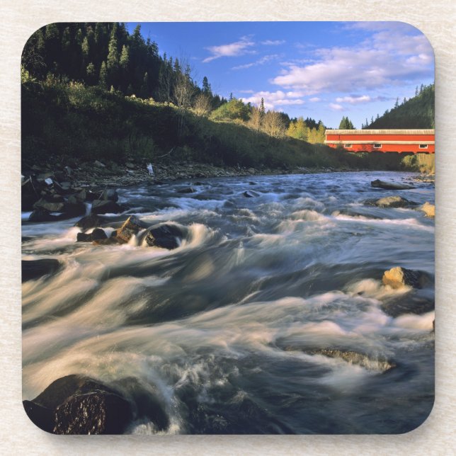 Posavasos El puente cubierto por la oficina más largo de Ore (Frente)