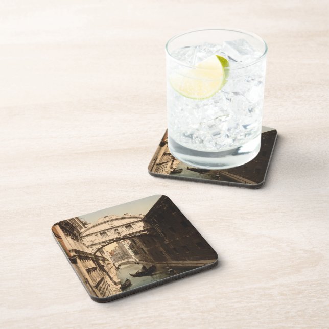 Posavasos El puente de suspiros II, Venecia, Italia (Lado Derecho)