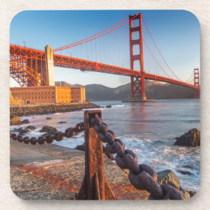 Posavasos El puente Golden Gate desde Fort Point