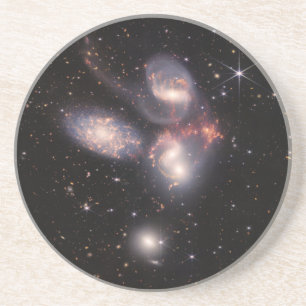 Posavasos El Quinteto de Stephan 5 Galaxias en el campo prof