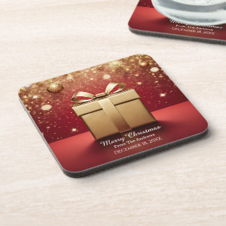 Posavasos El regalo real de Navidad en oro