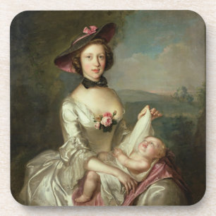 Posavasos El retrato de una señora, dijo ser Elizabeth,