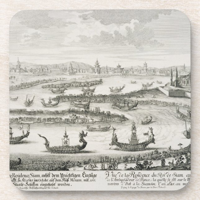 Posavasos El rey de la residencia de Tailandia, del 'einer (Frente)