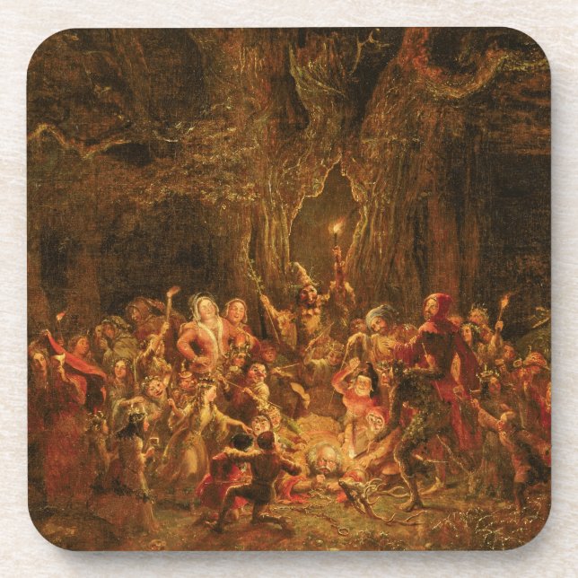 Posavasos El roble de Herne "de las felices esposas de (Frente)