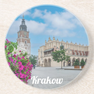 Posavasos El salón de ropa en la plaza principal de Cracovia