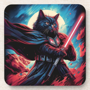 Posavasos El Samurai de la Stardust Guerrero del gato cósm