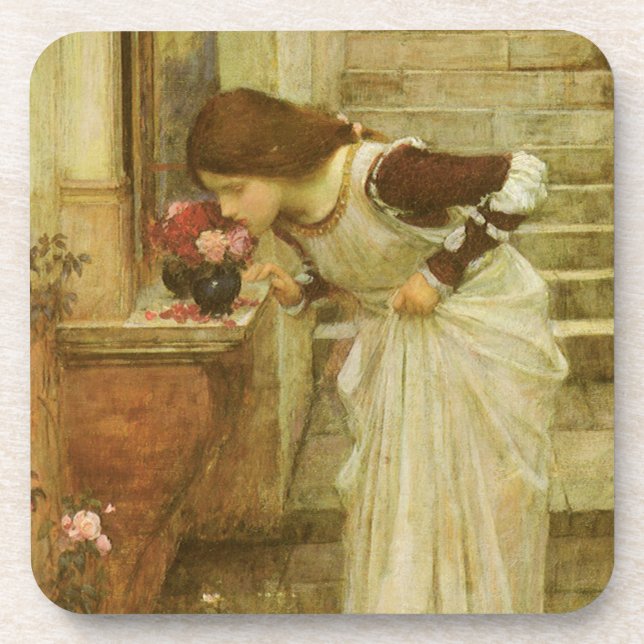 Posavasos El santuario de John William Waterhouse (Frente)