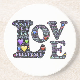 Posavasos El significado del amor