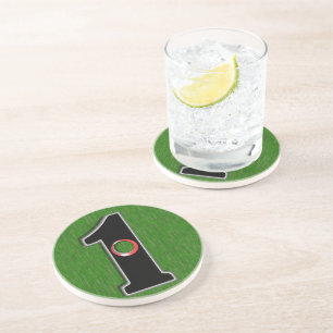 Posavasos El sueño de Golfer - ¡Agujero en uno!