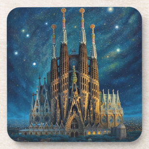 Posavasos El sueño estrellado de Gaudí Barcelona Sagrada F