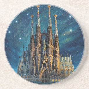 Posavasos El sueño estrellado de Gaudí   Barcelona Sagrada F