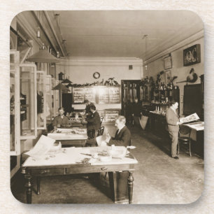 Posavasos El taller de Faberge (foto de b/w)