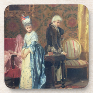 Posavasos El tiff de los amantes, 1872 (aceite en el panel)