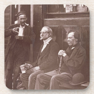 Posavasos El trabajador de la pared, 1876-77 (woodburytype)