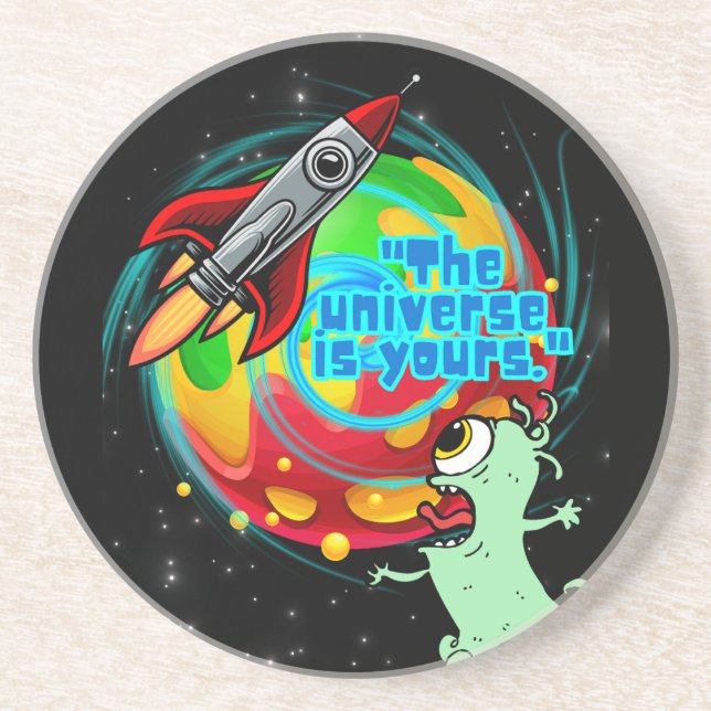 POSAVASOS EL UNIVERSO ES TUYO (Frente)