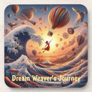 Posavasos El viaje de Dream Weaver: globos de aire caliente