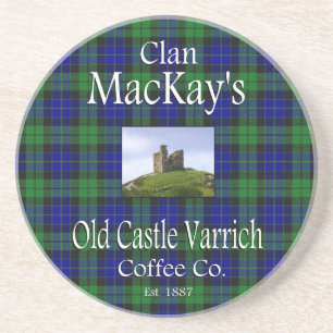 Posavasos El viejo castillo de Clan MacKay, Varrich Coffee C