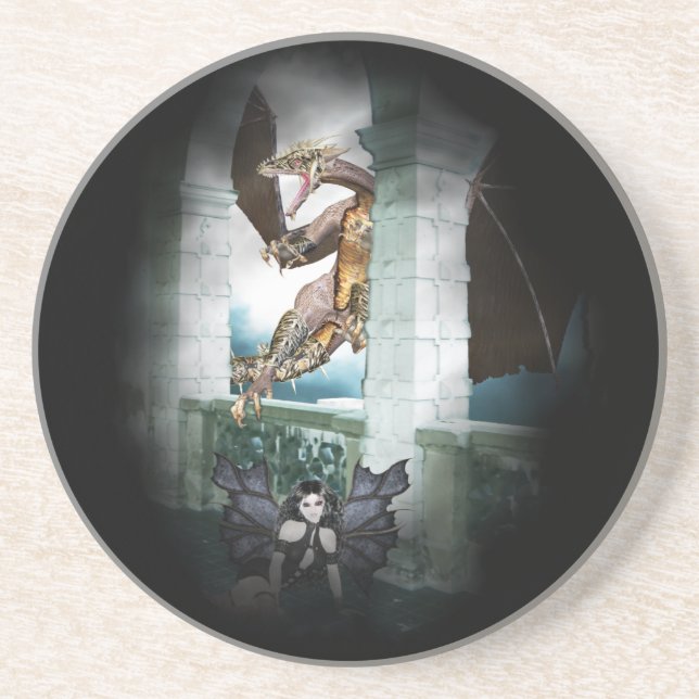 Posavasos El Viñette de Lair del Dragón (Frente)