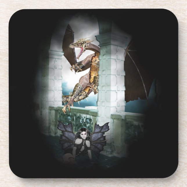 Posavasos El Viñette de Lair del Dragón (Frente)