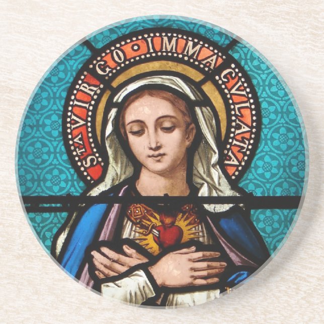 Posavasos El Virgen María (Frente)