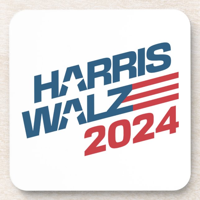 Posavasos Elecciones Harris Walz 2024 (Frente)