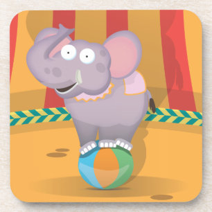 Posavasos Elefante de circo