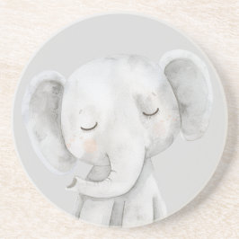 Posavasos Elefante Gris Bonito