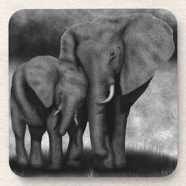 Posavasos Elefantes (Frente)