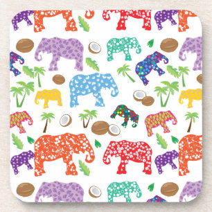 Posavasos Elefantes tropicales