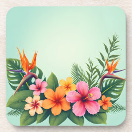 Posavasos Elegancia floral tropical