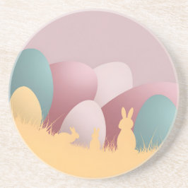 Posavasos Elegancia minimalista de Pascua