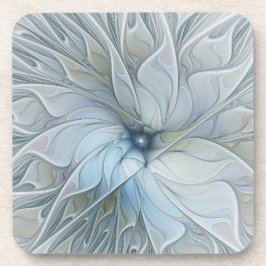 Posavasos Elegant Beauty Modern Abstract Fractal Art Flower