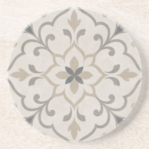Posavasos Elegante baldosa de piedra ornamental