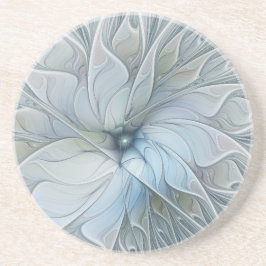 Posavasos Elegante belleza arte abstracto fractal moderno Fl