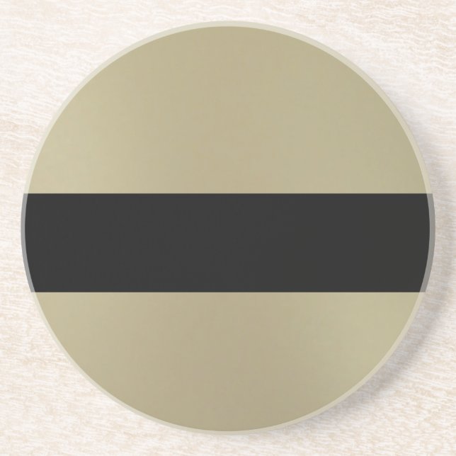 Posavasos Elegante de dos tonos (Frente)