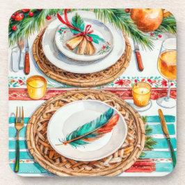 Posavasos Elegante decoración de vacaciones de Navidades ins