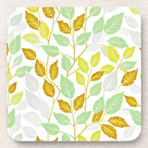 Posavasos Elegante diseño de hojas inspirado en la naturalez