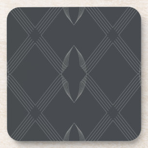 Posavasos Elegante, moda, lujoso y sencillo patrón de línea