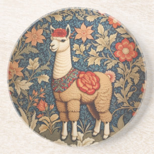 Posavasos Elegante Vintage Alpaca William Morris Inspirado