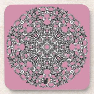 Posavasos Elegantes Astras De Amanecer De Glifo De Octa